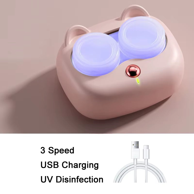 Ultrasonic Contact Lens Cleaner – Deep Clean, Gentle Care, Crystal Clear Vision